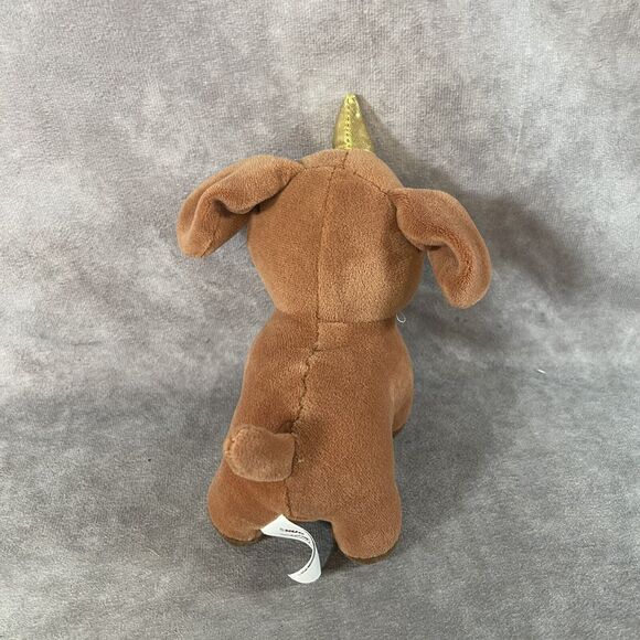 Lot Of (3) Snug a Babies Unicorn Gold Horn Mini  Plush Stuffed Animals - Picture 6 of 11
